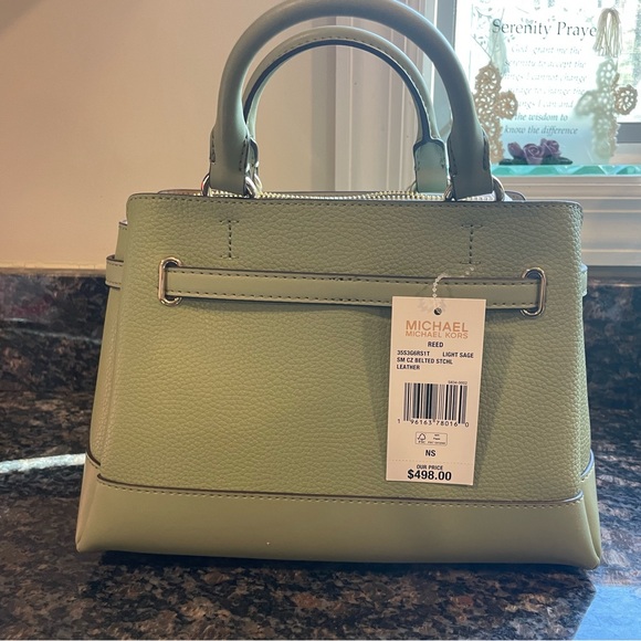 Michael Kors Light Sage small purse and card holder. - Picture 7 of 7